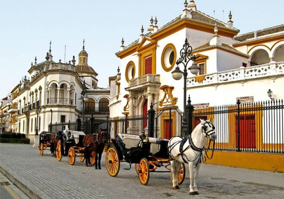 Tipico Y Pintoresco Patio De Vecinos, Con Encanto Sevilla Dış mekan fotoğraf