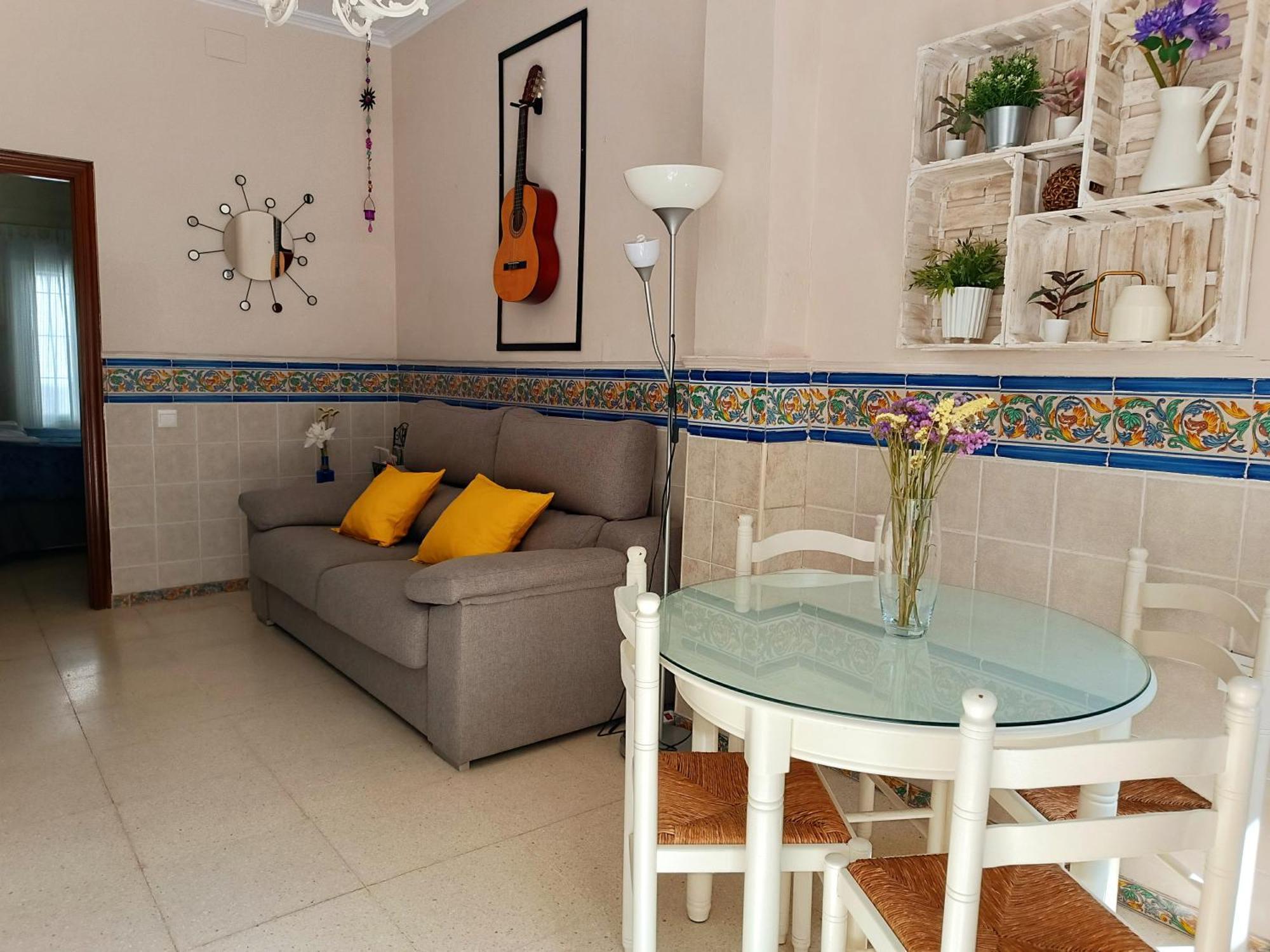 Tipico Y Pintoresco Patio De Vecinos, Con Encanto Sevilla Dış mekan fotoğraf
